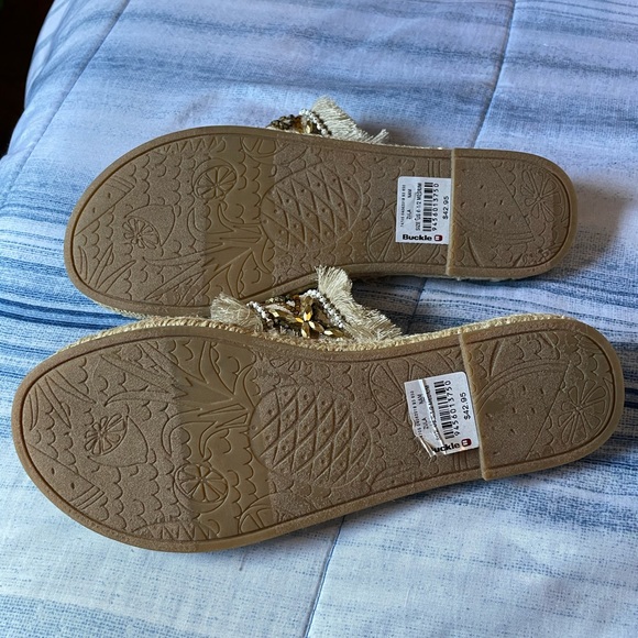 BNWT BKE sole Zula espadrille sandals - Picture 3 of 3